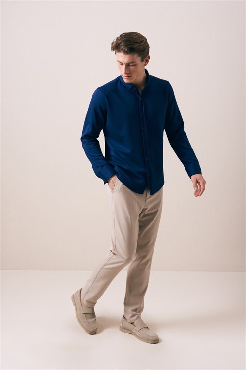 Wholesale Mens Blue Shirt