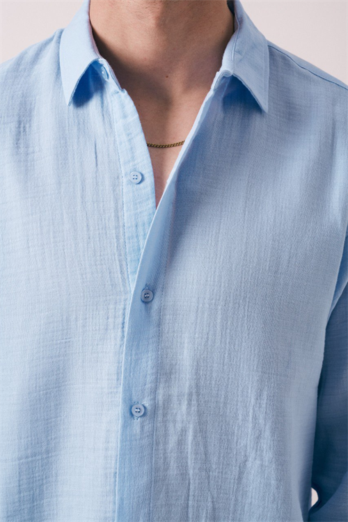 Wholesale Mens Blue Shirt