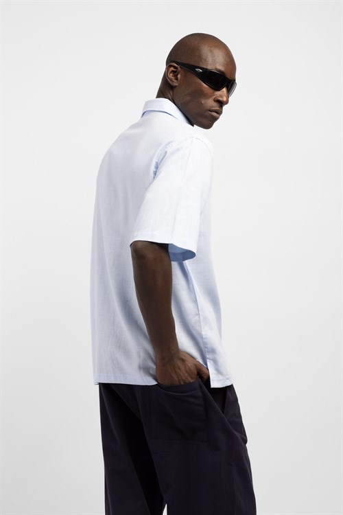 Wholesale Mens Blue Shirt