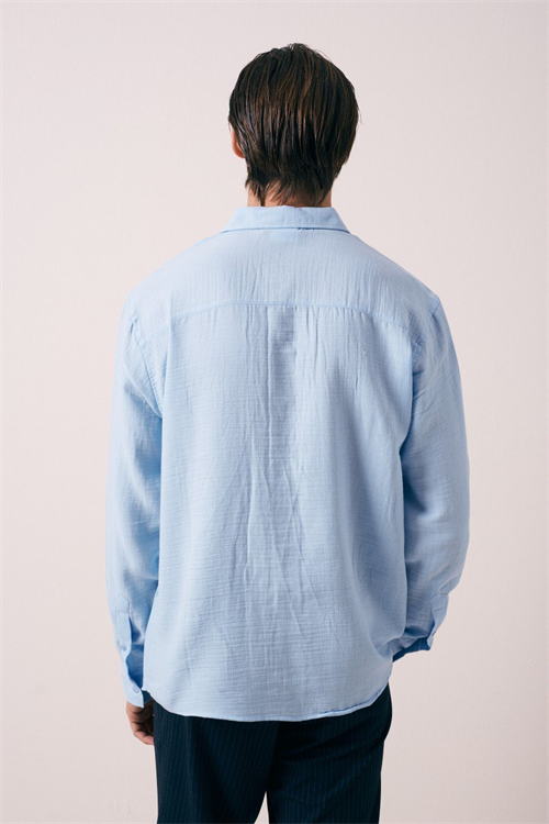 Wholesale Mens Blue Shirt