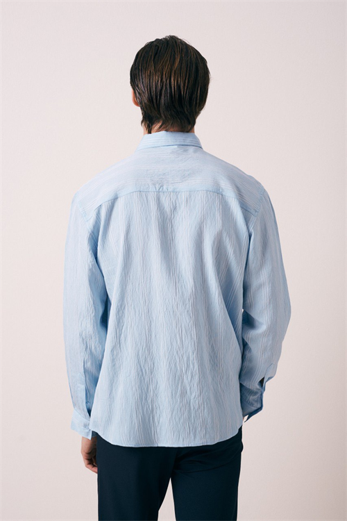 Wholesale Mens Blue Shirt