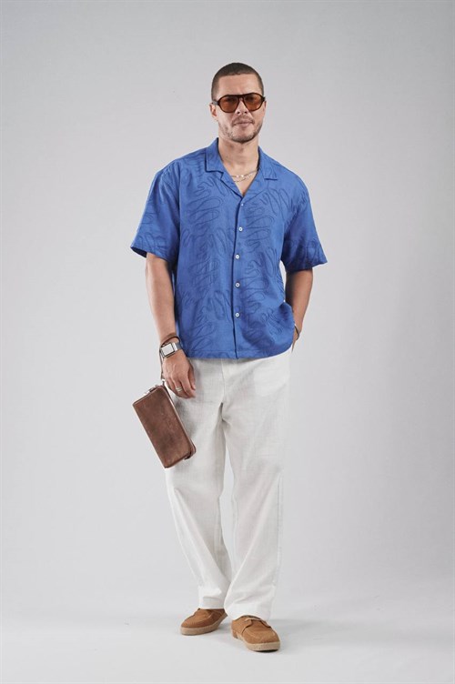 Wholesale Mens Blue Shirt