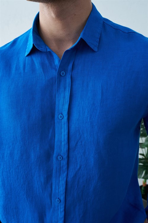 Wholesale Mens Blue Shirt