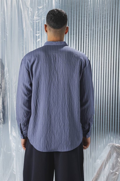Wholesale Mens Blue Shirt