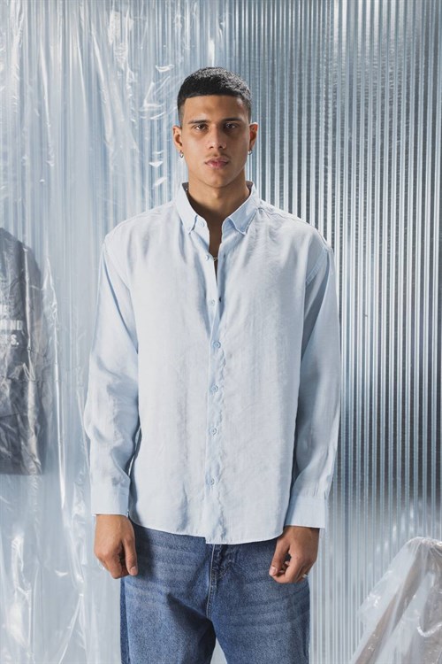 Wholesale Mens Blue Shirt