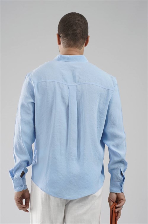 Wholesale Mens Blue Shirt