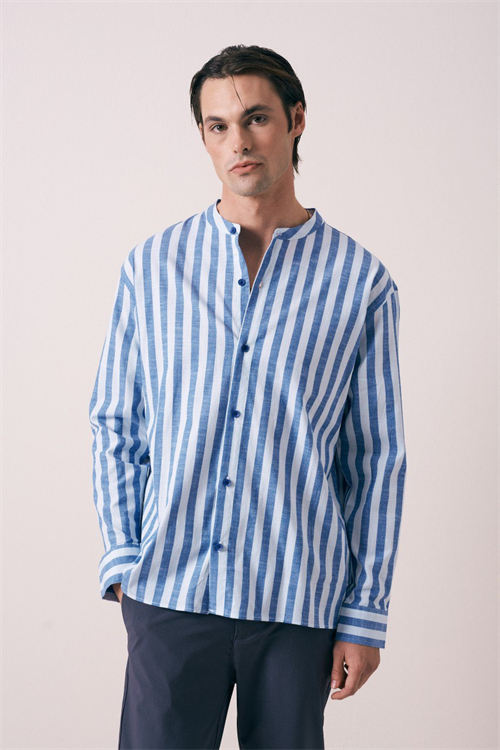 Wholesale Mens Blue Shirt