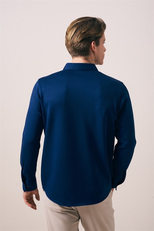 Wholesale Mens Blue Shirt