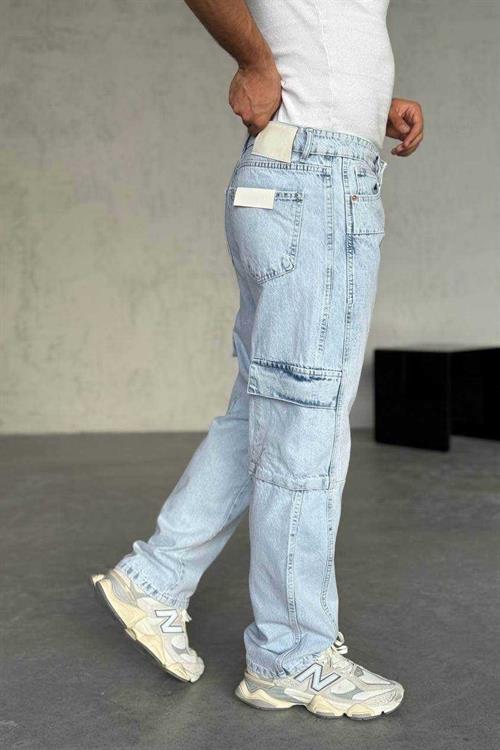 Wholesale Mens Blue Skater Jeans