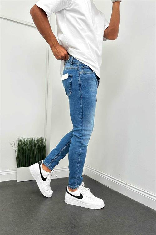 Wholesale Mens Blue Slim Fit Jeans