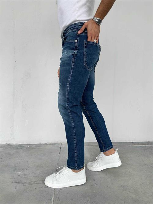 Wholesale Mens Blue Slim Fit Jeans