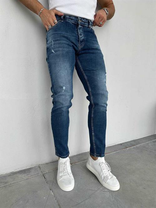 Wholesale Mens Blue Slim Fit Jeans