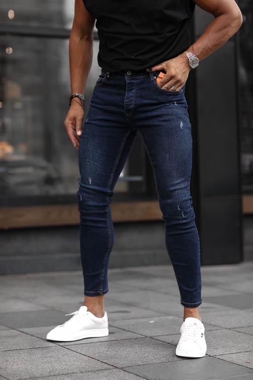 Wholesale Mens Blue Slim Fit Jeans