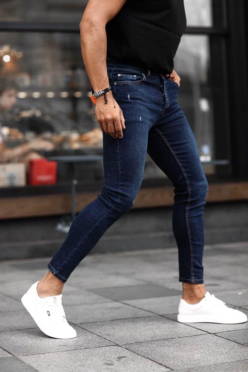 Wholesale Mens Blue Slim Fit Jeans