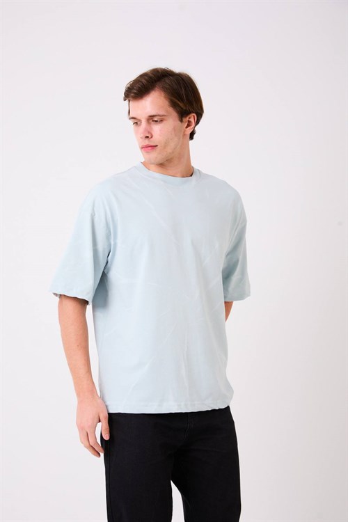 Wholesale Mens Blue T-Shirt 