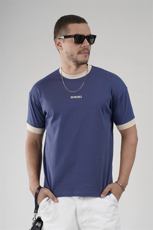 Wholesale Mens Blue T-Shirt