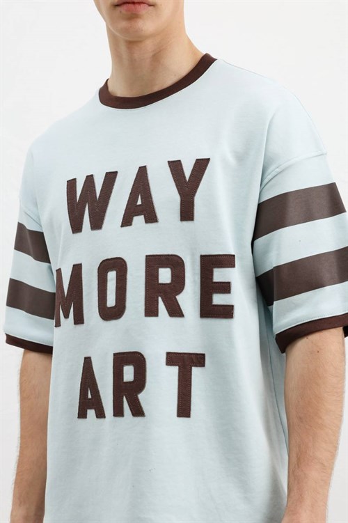 Wholesale Mens Blue T-Shirt
