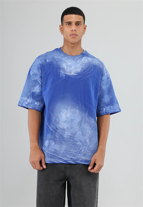 Wholesale Mens Blue T-Shirt