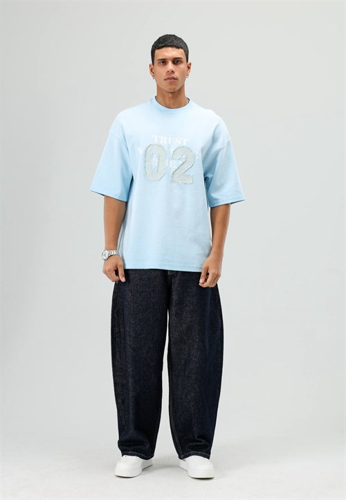 Wholesale Mens Blue T-Shirt