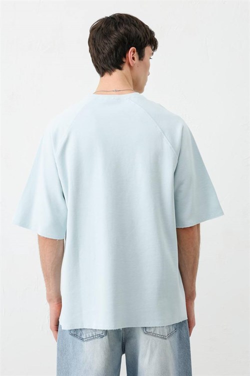 Wholesale Mens Blue T-Shirt