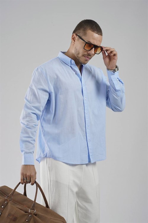 Wholesale Mens Blue T-Shirt