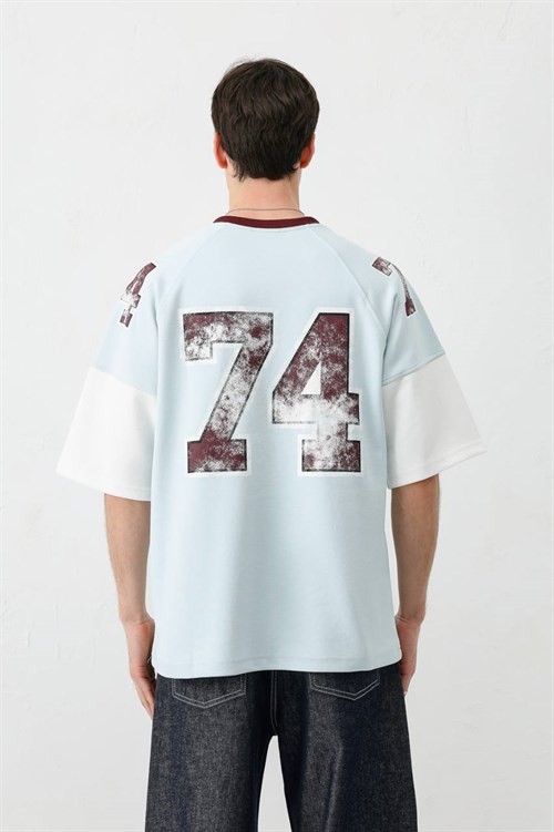 Wholesale Mens Blue T-Shirt