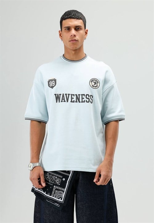 Wholesale Mens Blue T-Shirt