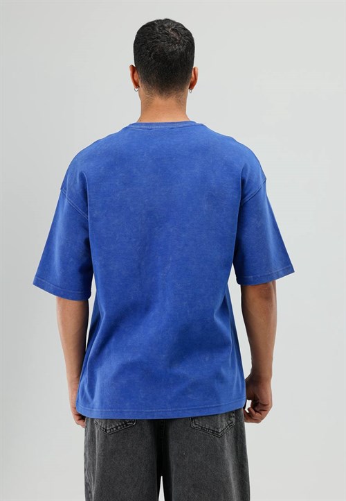 Wholesale Mens Blue T-Shirt
