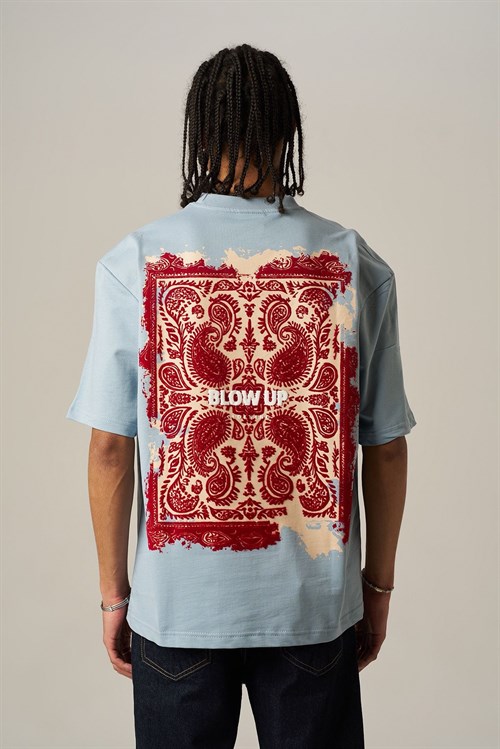 Wholesale Mens Blue T-Shirt