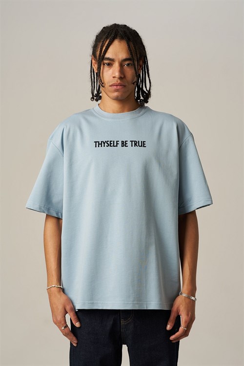 Wholesale Mens Blue T-Shirt