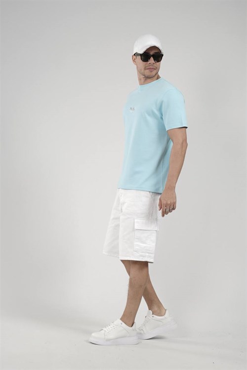 Wholesale Mens Blue T-Shirt