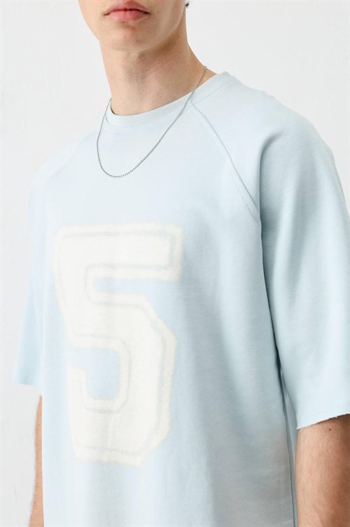 Wholesale Mens Blue T-Shirt
