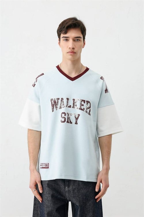 Wholesale Mens Blue T-Shirt