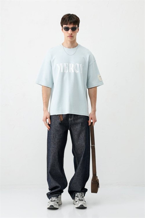 Wholesale Mens Blue T-Shirt