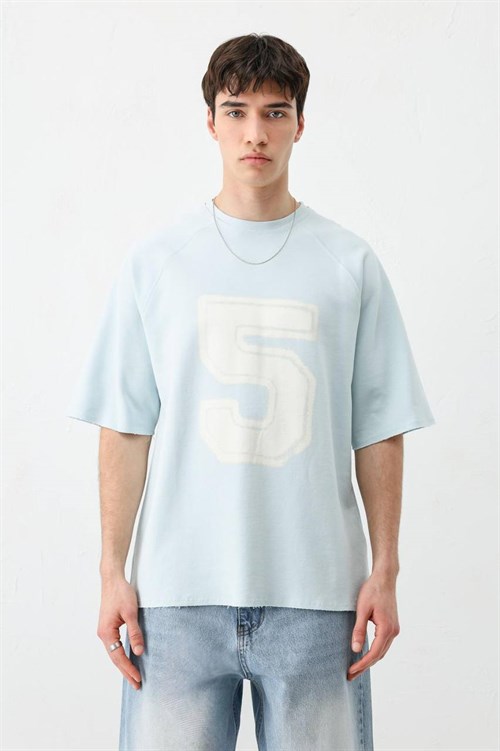 Wholesale Mens Blue T-Shirt