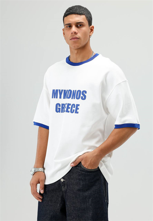 Wholesale Mens Blue T-Shirt