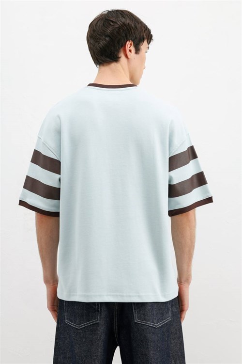 Wholesale Mens Blue T-Shirt
