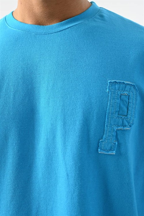 Wholesale Mens Blue T-Shirt