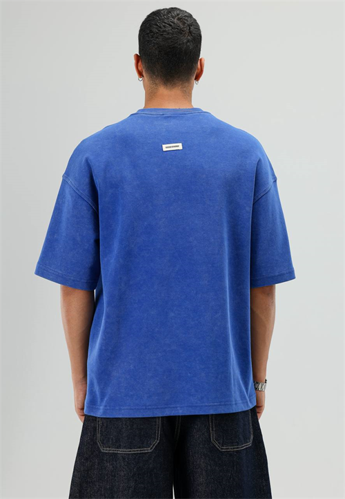 Wholesale Mens Blue T-Shirt