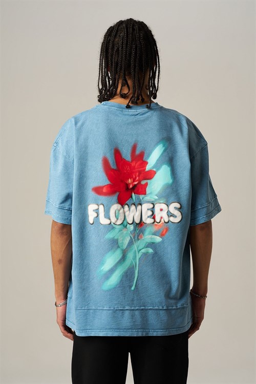 Wholesale Mens Blue T-Shirt