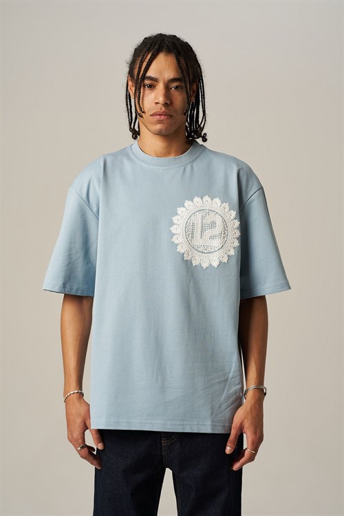 Wholesale Mens Blue T-Shirt