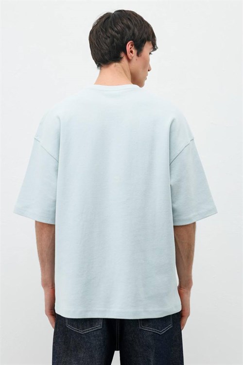 Wholesale Mens Blue T-Shirt