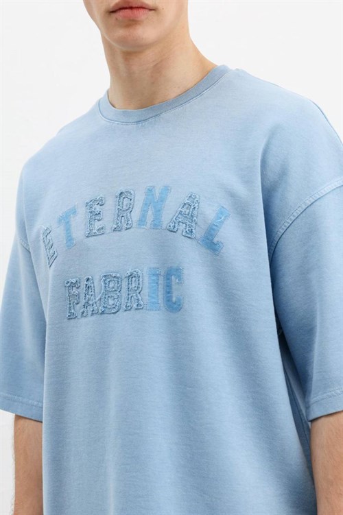Wholesale Mens Blue T-Shirt