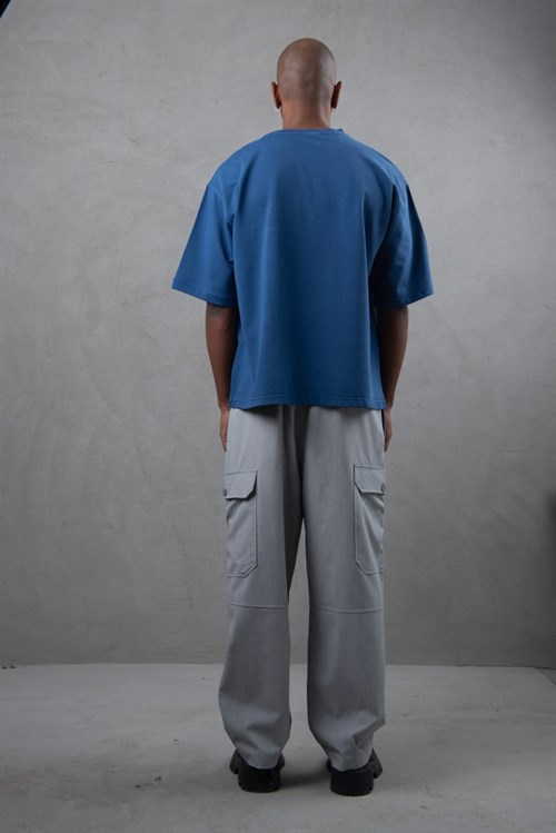 Wholesale Mens Blue T-Shirt