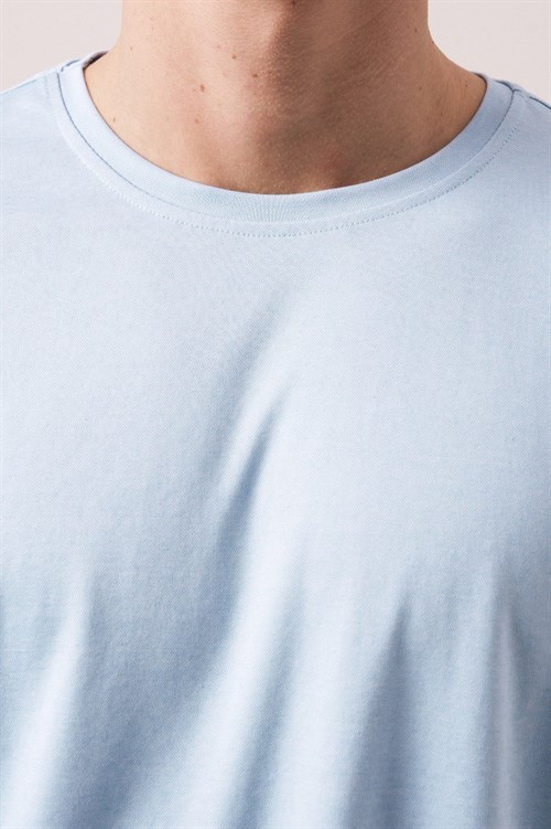 Wholesale Mens Blue T-Shirt