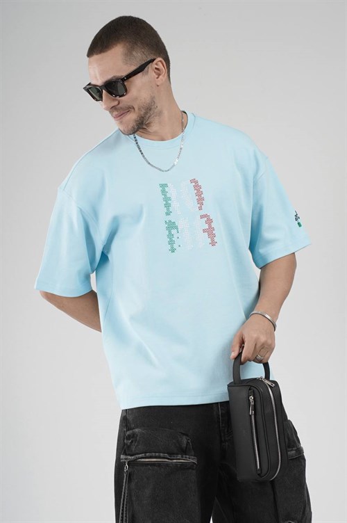 Wholesale Mens Blue T-Shirt