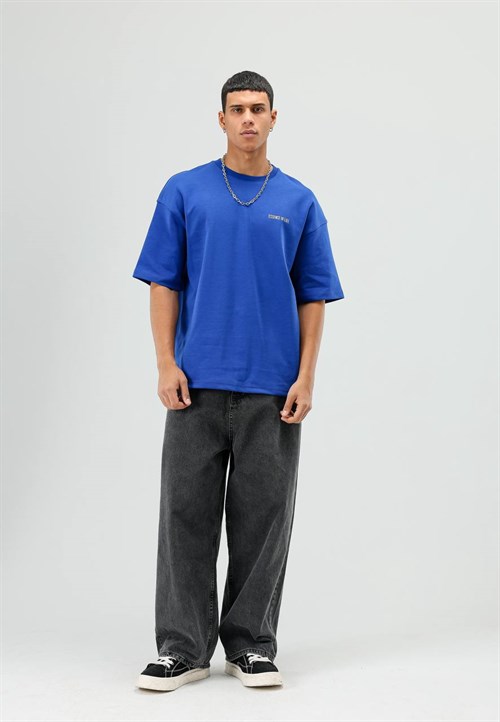 Wholesale Mens Blue T-Shirt