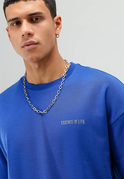 Wholesale Mens Blue T-Shirt