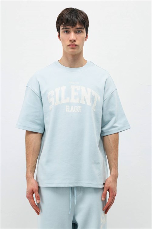 Wholesale Mens Blue T-Shirt and Pants Set