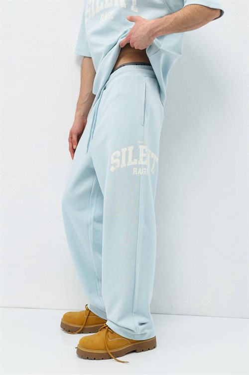 Wholesale Mens Blue T-Shirt and Pants Set